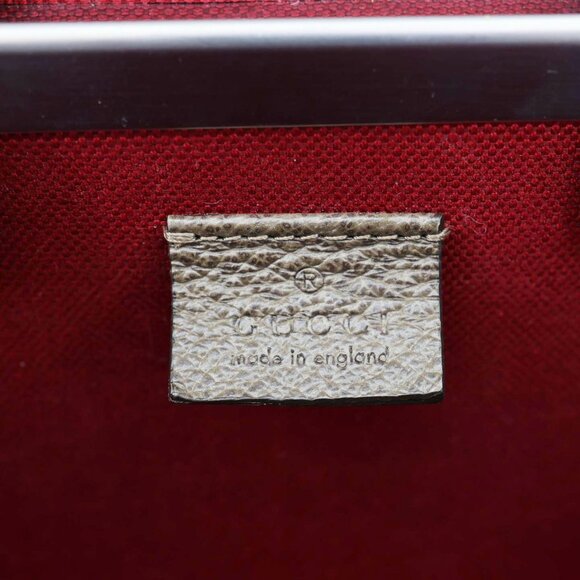 Gucci  Globe Trotter GG Supreme Canvas Shoulder Bag Beige - Picture 13 of 14